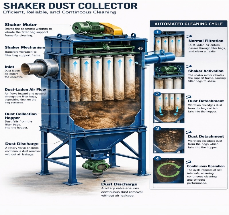 Shaker Cleaning System