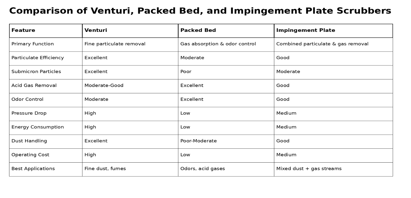 Impingement Plate Scrubber · Plate detail